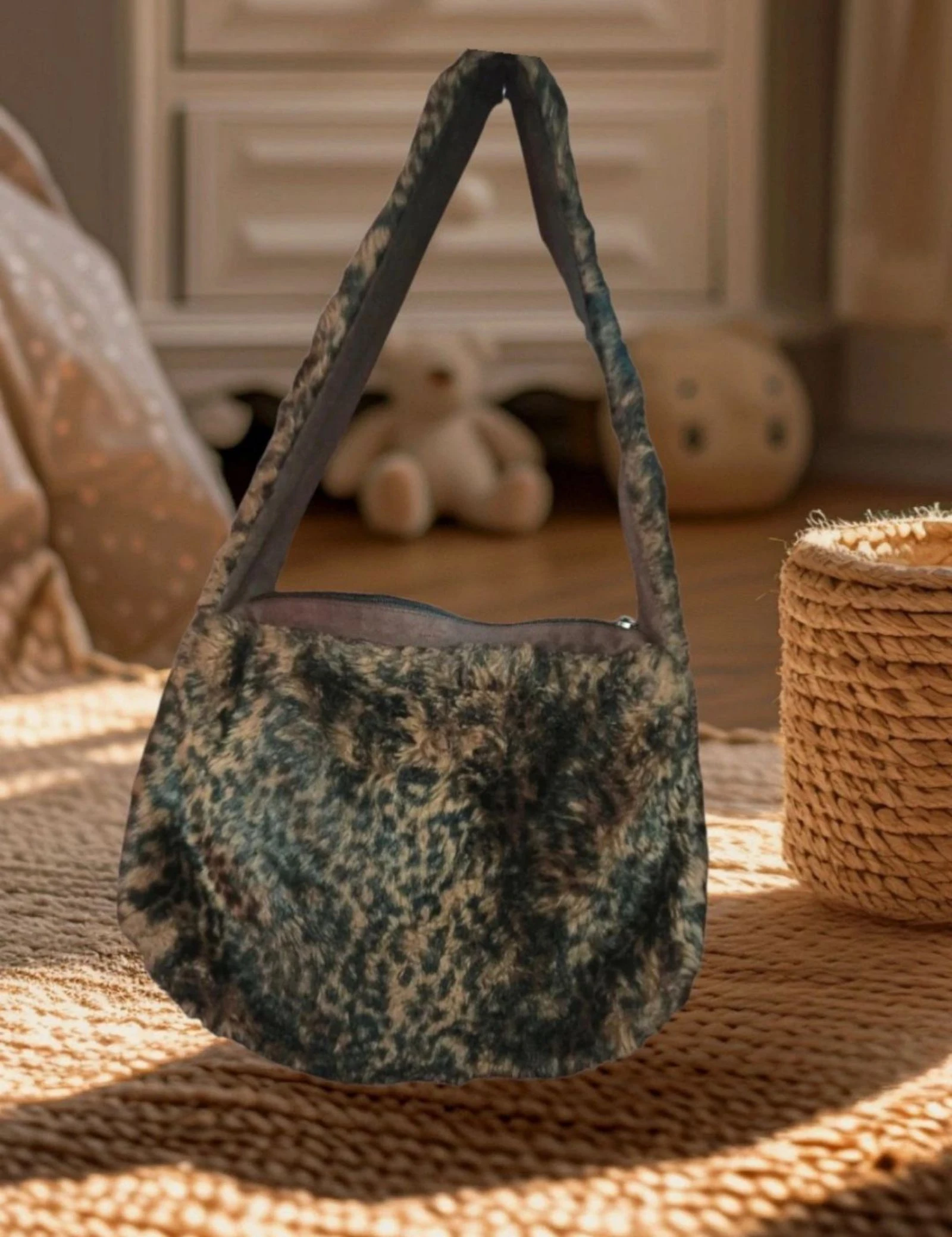Bolso zurrón de pelito